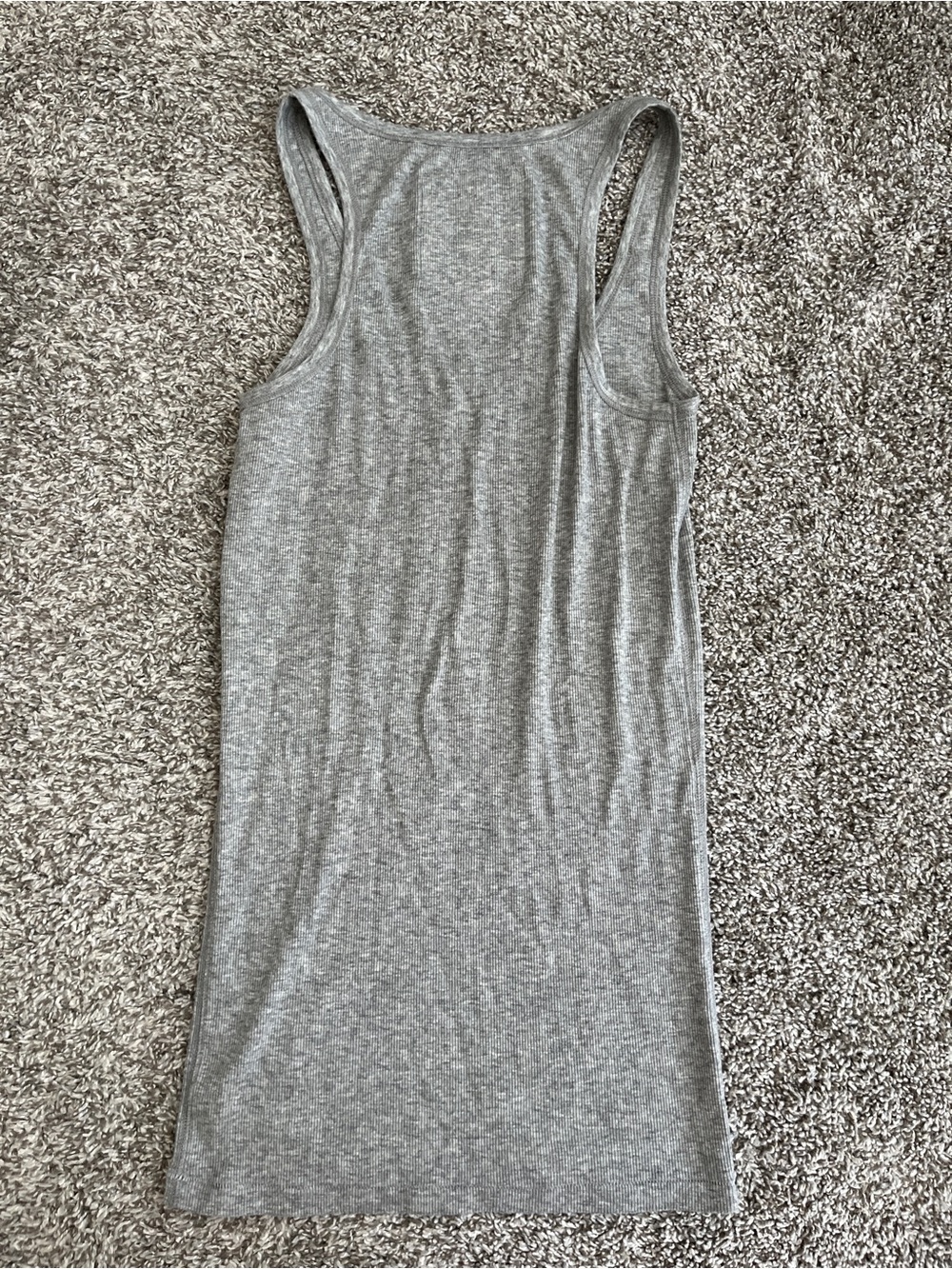 PINK Victoria’s Secret Gray Rhinestone Y2K Tank Top - Picture 4 of 4
